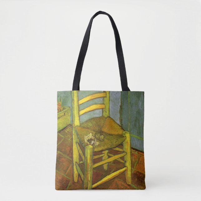 Vincent van Gogh - Vincent's Chair with His Pipe Tote Bag (Front)