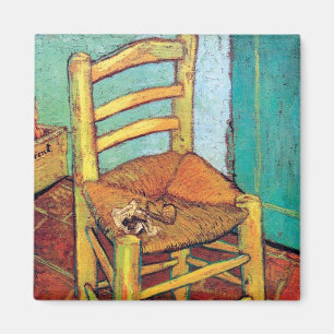 Vincent Van Gogh - Vincent's Chair With Pipe Magnet