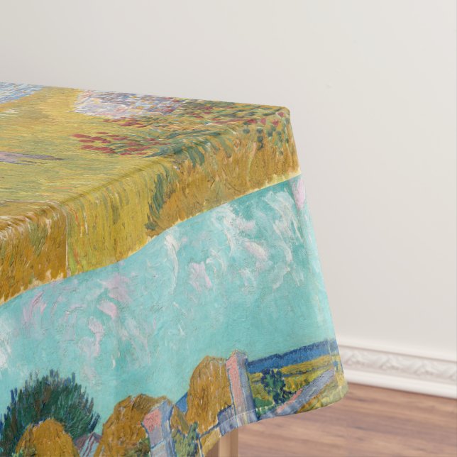Vincent Van Gogh Vintage Farmhouse in Provence Tablecloth (In Situ)