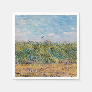 Vincent van Gogh - Wheat Field with a Lark Napkin