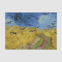 Vincent Van Gogh Wheat field with Crows