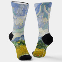 Vincent Van Gogh Wheat Field With Cypresses Art