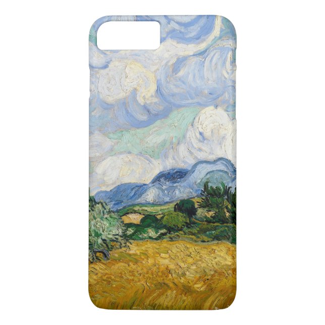 Vincent Van Gogh Wheat Field With Cypresses Case-Mate iPhone Case (Back)