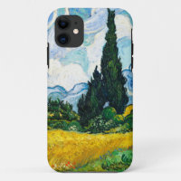 Vincent Van Gogh Wheat Field with Cypresses