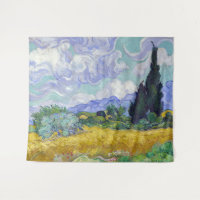 Vincent Van Gogh - Wheat Field with Cypresses