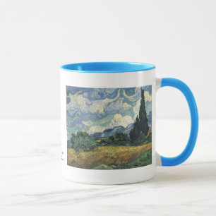 Vincent van Gogh Wheat Fields With Cypresses Mug