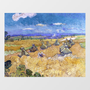 Vincent van Gogh - Wheat Stacks with Reapers