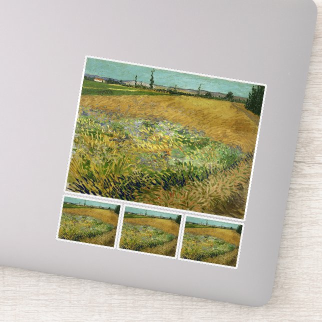 Vincent Van Gogh, Wheatfield, Korenveld (Detail)