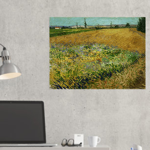 Vincent Van Gogh, Wheatfield, Korenveld Foil Prints