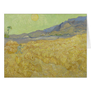 Vincent Van Gogh, Wheatfield With A Reaper