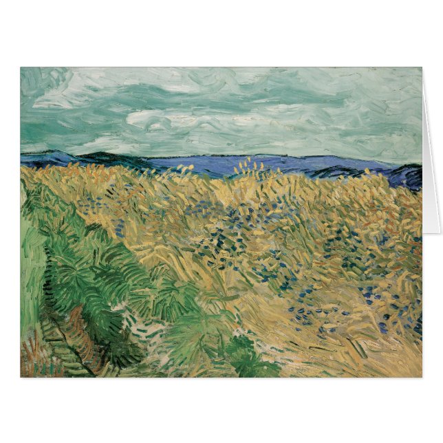 Vincent Van Gogh, Wheatfield With Cornflowers (Front Horizontal)