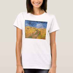 Vincent van Gogh   Wheatfield with Crows, 1890 T-Shirt