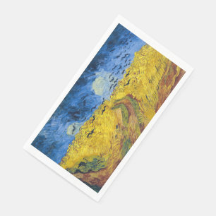 Vincent van Gogh - Wheatfield with Crows Napkin