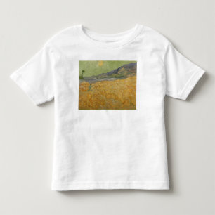 Vincent van Gogh   Wheatfield with Reaper, 1889 Toddler T-Shirt