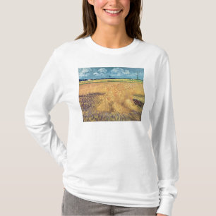 Vincent van Gogh   Wheatfield with Sheaves, 1888 T-Shirt