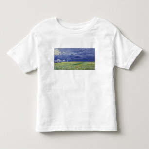 Vincent van Gogh   Wheatfields under Thundercloud Toddler T-Shirt