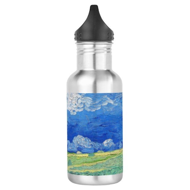 Vincent van Gogh - Wheatfields under Thunderclouds 710 Ml Water Bottle (Left)