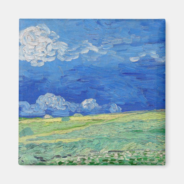 Vincent van Gogh - Wheatfields under Thunderclouds Magnet (Front)