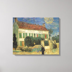 Vincent van Gogh - White House at Night Canvas Print