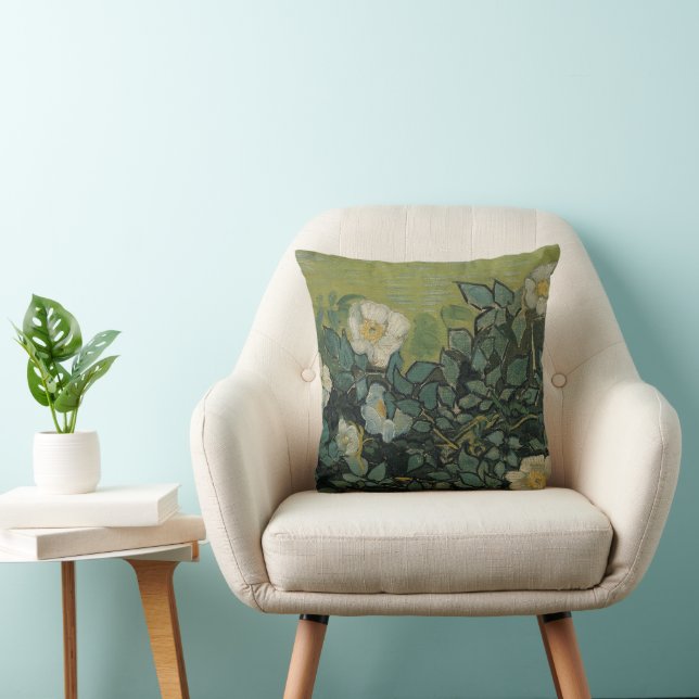 Vincent van Gogh - Wild Roses Cushion (Chair)