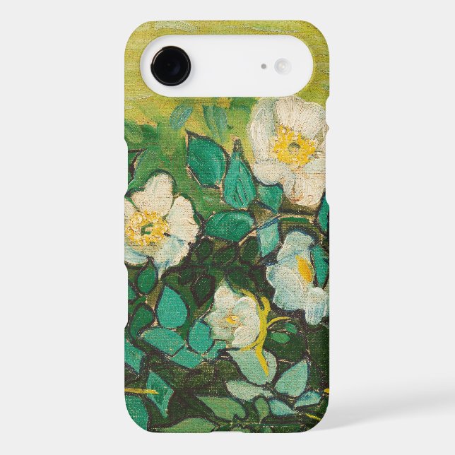 Vincent Van Gogh Wild Roses Fine Art Case-Mate iPhone Case (Back)