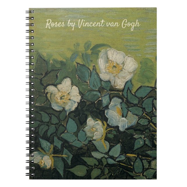 Vincent van Gogh - Wild Roses Notebook (Front)