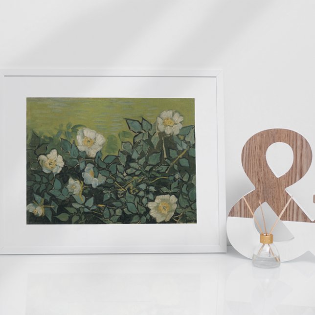 Vincent van Gogh - Wild Roses Poster (Creator Uploaded)