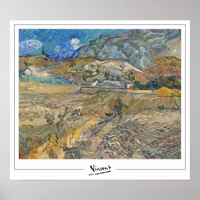 Vincent Van Gogh Zedign Art Poster #26 (Front)