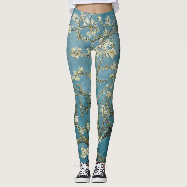 Vincent van Gogh's Almond blossom (1890) Leggings (Front)