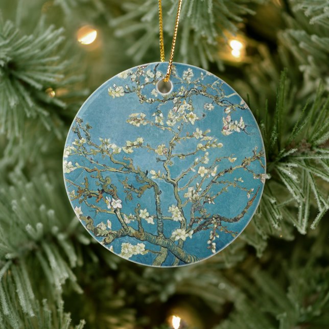 Vincent van Gogh's Almond Blossom Ceramic Tree Decoration (Tree)