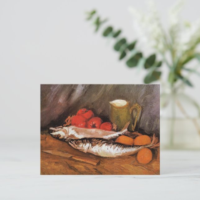 Vincent van Gogh's fine art,     Postcard (Standing Front)