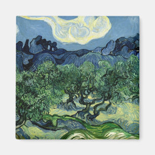 Vincent van Gogh's Olive Trees (1889) Magnet