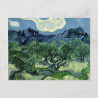 Vincent van Gogh's Olive Trees (1889)