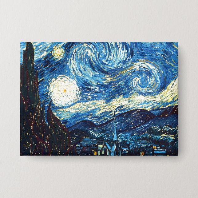 Vincent van Gogh's painting, Starry Night, (Front)