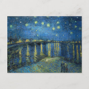Vincent van Gogh's Starry Night Over the Rhone Postcard