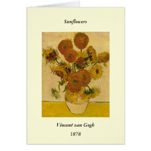 Vincent van Gogh's Sunflowers, 1878