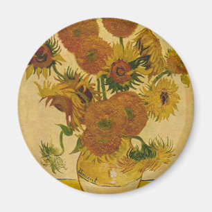 Vincent van Gogh's Sunflowers, 1878 Magnet