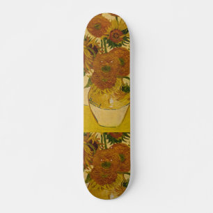 Vincent van Gogh's Sunflowers, 1878 Skateboard