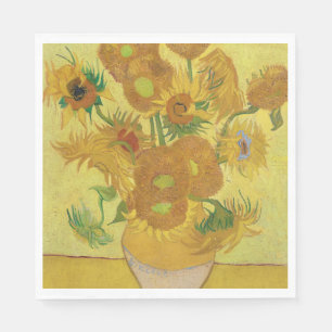 Vincent van Gogh's Sunflowers (1888) Napkin