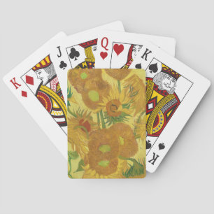 Vincent van Gogh's Sunflowers (1888) Playing Cards