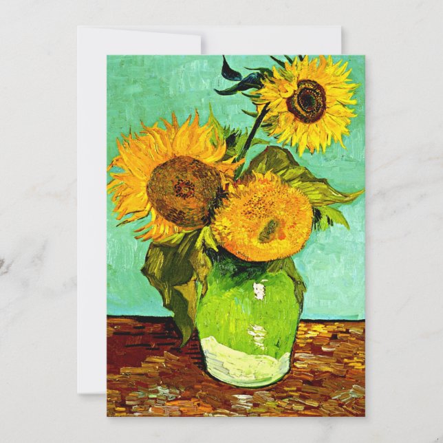 Vincent  van Gogh's Sunflowers (3) (Front)