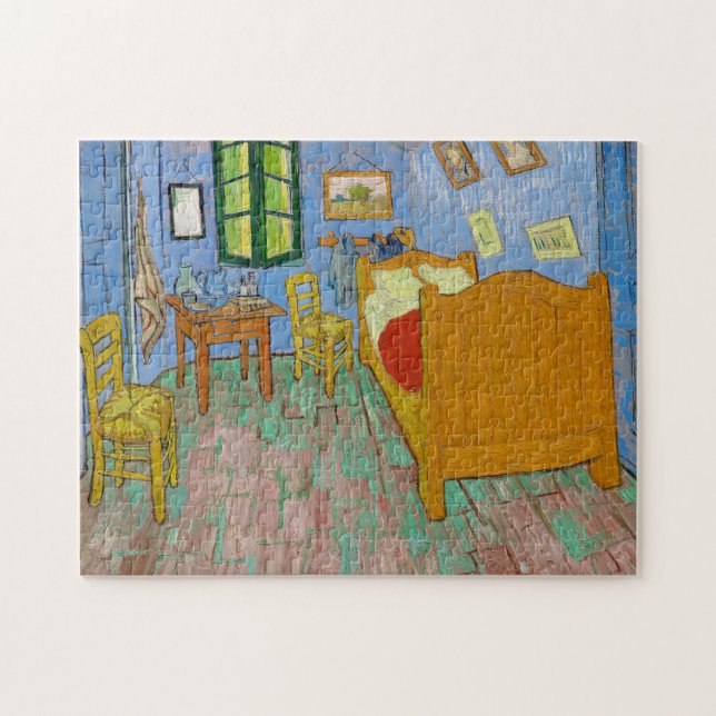 Vincent Van Gogh's The Bedroom (1889) Jigsaw Puzzle (Horizontal)