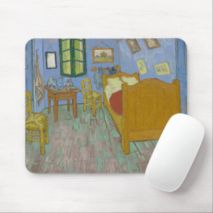 Vincent van Gogh's 'The Bedroom' Art Mouse Pad