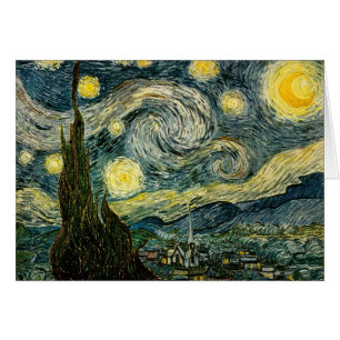Vincent van Gogh's The Starry Night (1889)