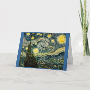 Vincent van Gogh's The Starry Night (1889) Card