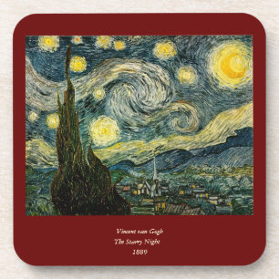 Vincent van Gogh's The Starry Night (1889) Coaster