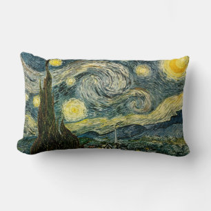Vincent van Gogh's The Starry Night (1889) Lumbar Cushion