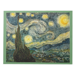 Vincent van Gogh's The Starry Night (1889) Notepad