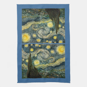Vincent van Gogh's The Starry Night (1889) Tea Towel