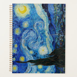 Vincent Van Gogh's The Starry Night Planner